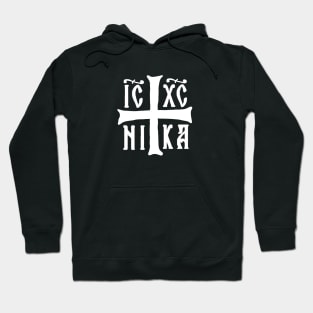 Christogram IC XC NIKA Jesus Christ is Winner Orthodox Hoodie